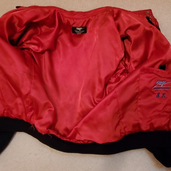 Vintage Triumph World Tour '85 Unisex bomber jacket - Picture 6 of 11